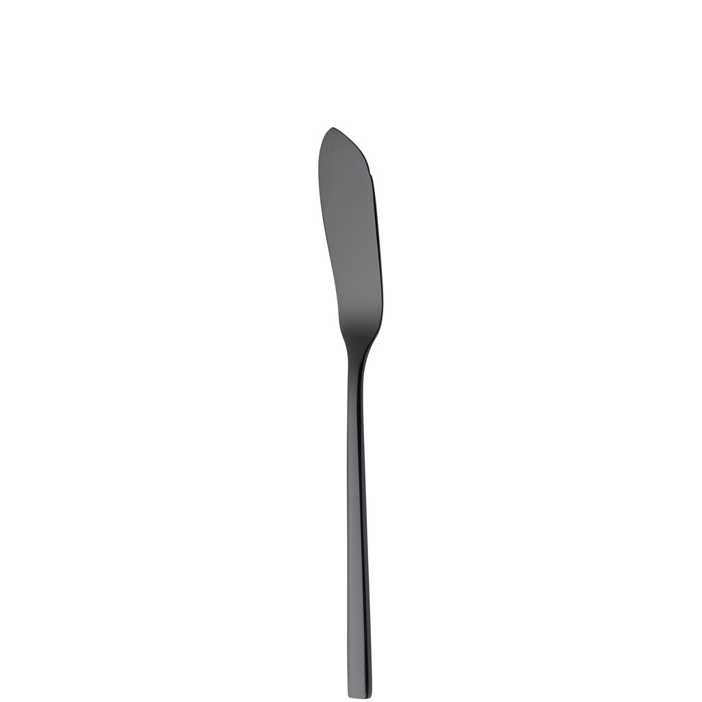 Sola - Vismes Montreux 18/10 zwart PVD (20,2 cm, 12 stuks)