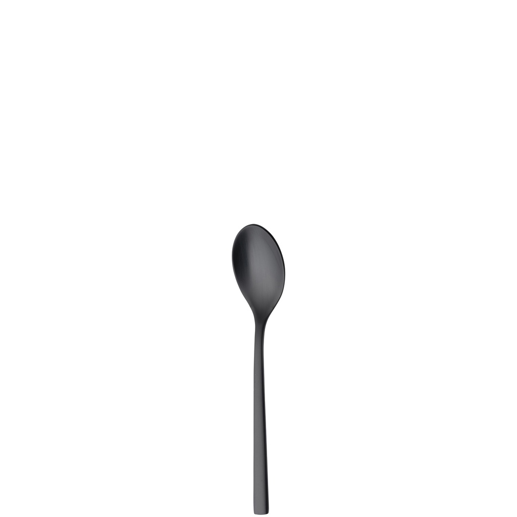 Sola - Koffielepel Montreux 18/10 zwart satijn PVD (11,1 cm, 12 stuks)