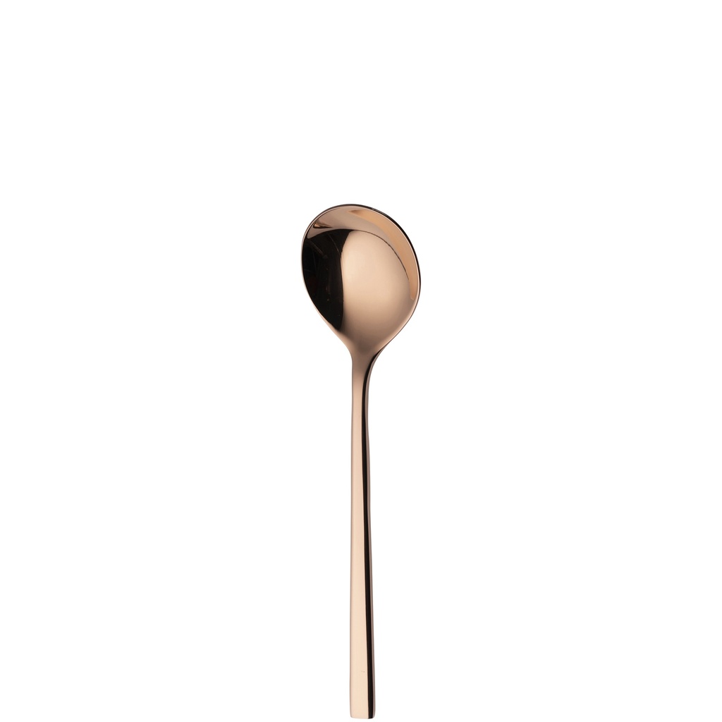 Sola - Bouillonlepel Montreux 18/10 koper PVD (17,8 cm, 12 stuks)