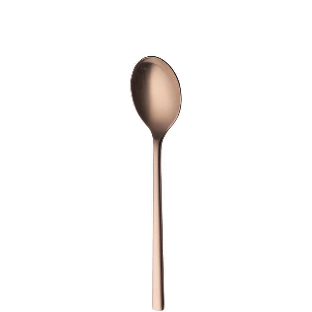 Sola - Tafellepel Montreux 18/10 koper satijn PVD (20,3 cm, 12 stuks)