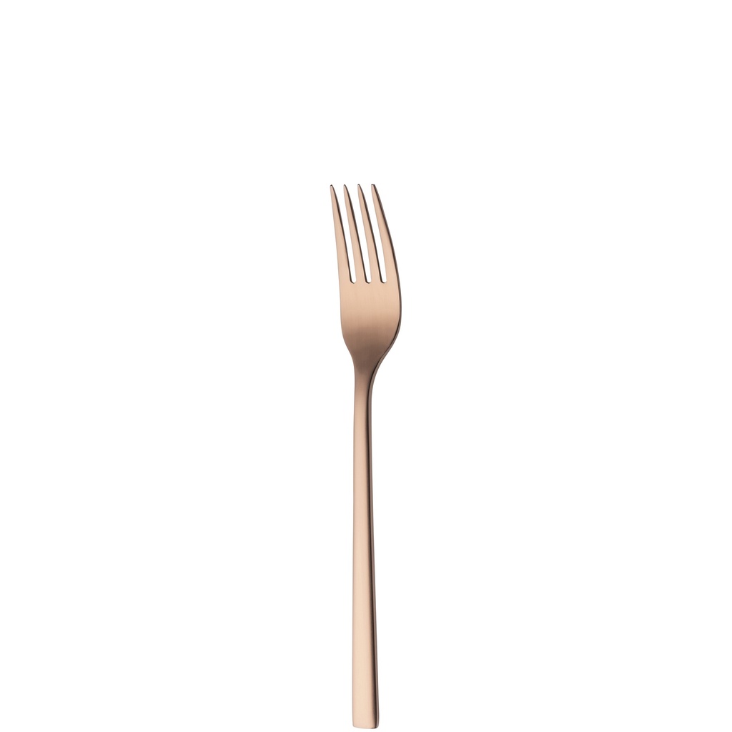 Sola - Dessertvork Montreux 18/10 koper satijn PVD (18,5 cm, 12 stuks)