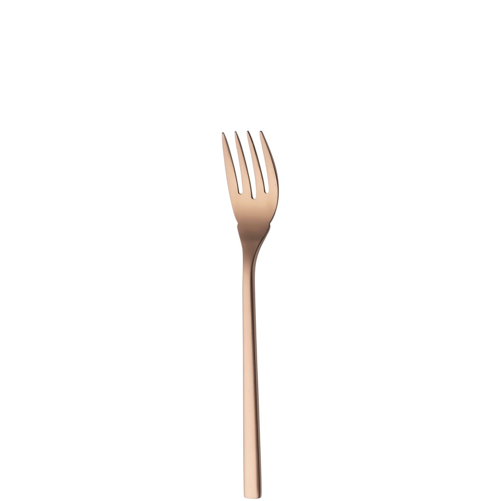Sola - Visvork Montreux 18/10 koper satijn PVD (18,1 cm, 12 stuks)