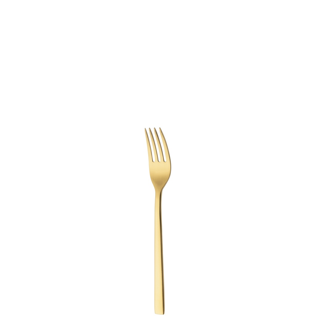 Sola - Cocktailvork Montreux 18/10 goud satijn PVD (15 cm, 12 stuks)