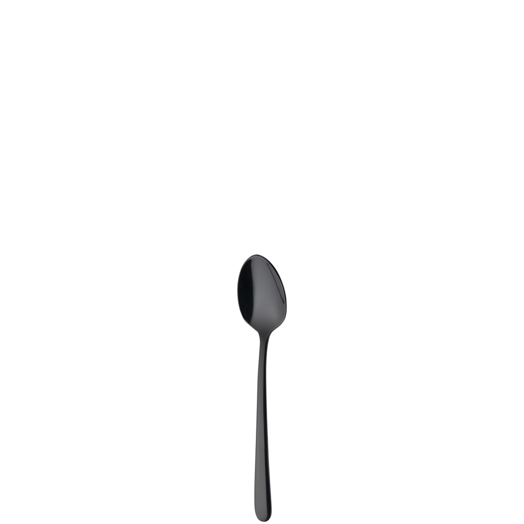 Sola - Koffielepel Ibiza 18/0 zwart PVD (11,2 cm, 12 stuks)