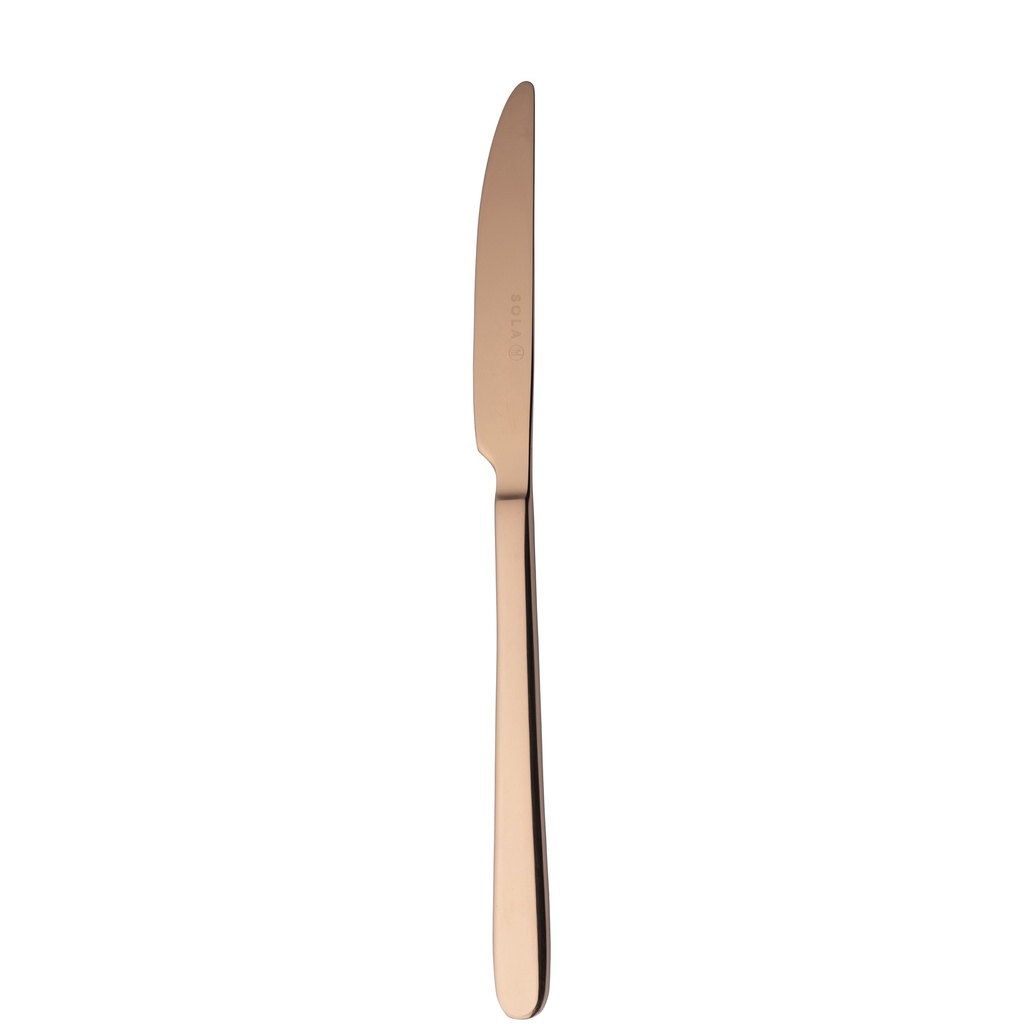 Sola - Tafelmes Ibiza 18/0 koper PVD (23,3 cm, 12 stuks)