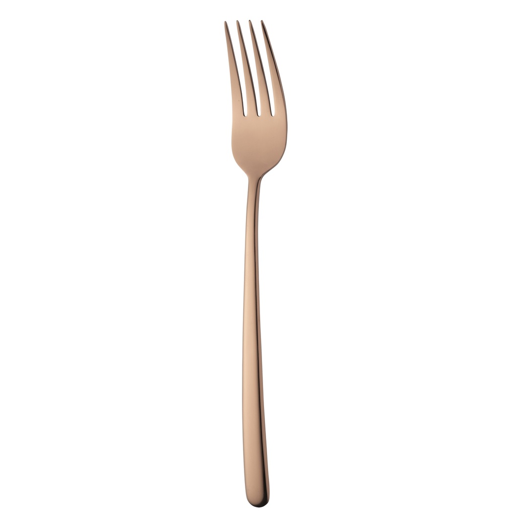 Sola - Serveervork Ibiza 18/0 koper PVD (23,7 cm)