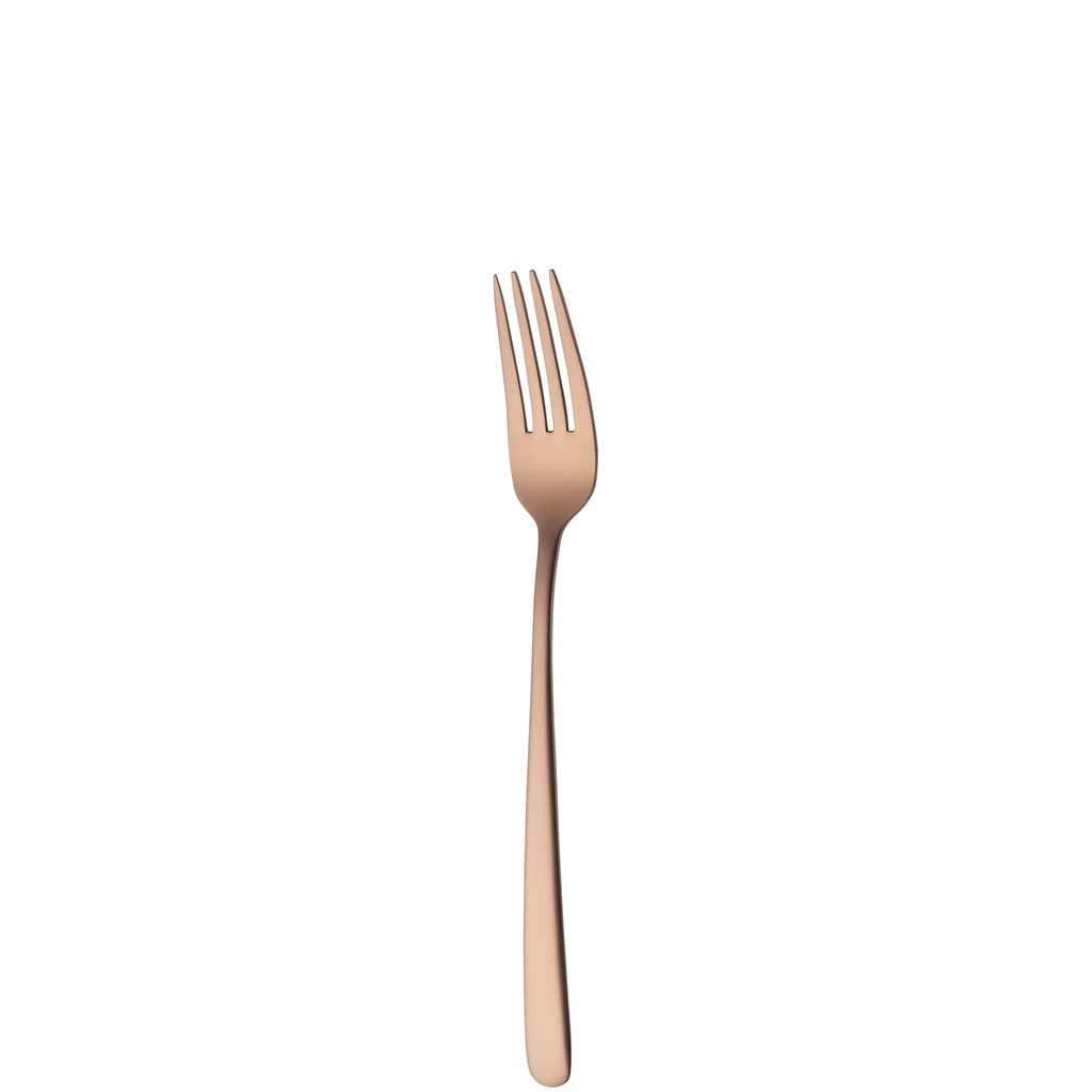 Sola - Dessertvork Ibiza 18/0 koper satijn PVD (18,9 cm, 12 stuks)