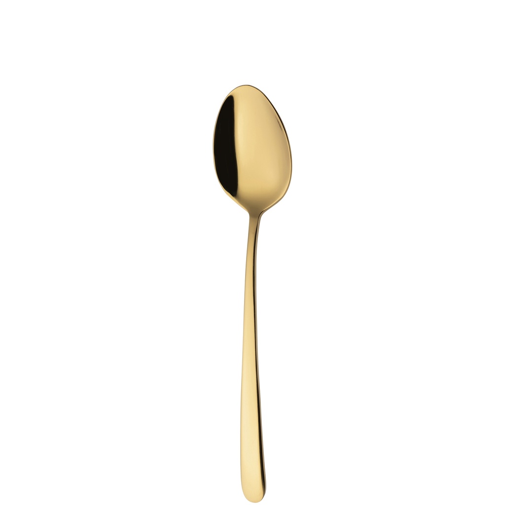Sola - Tafellepel Ibiza 18/0 goud PVD (20,9 cm, 12 stuks)