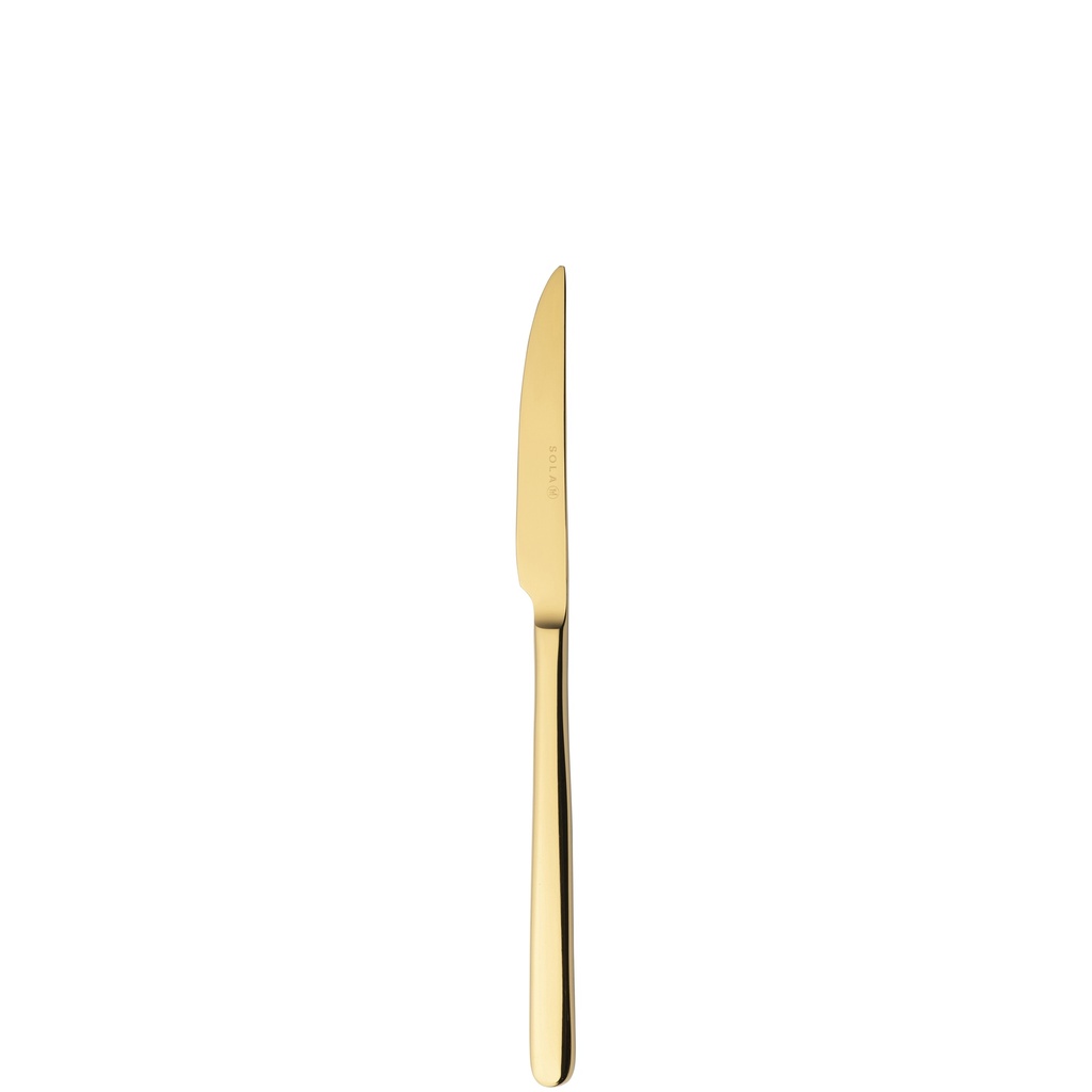 Sola - Fruitmes Ibiza 18/0 goud PVD (18,8 cm, 12 stuks)