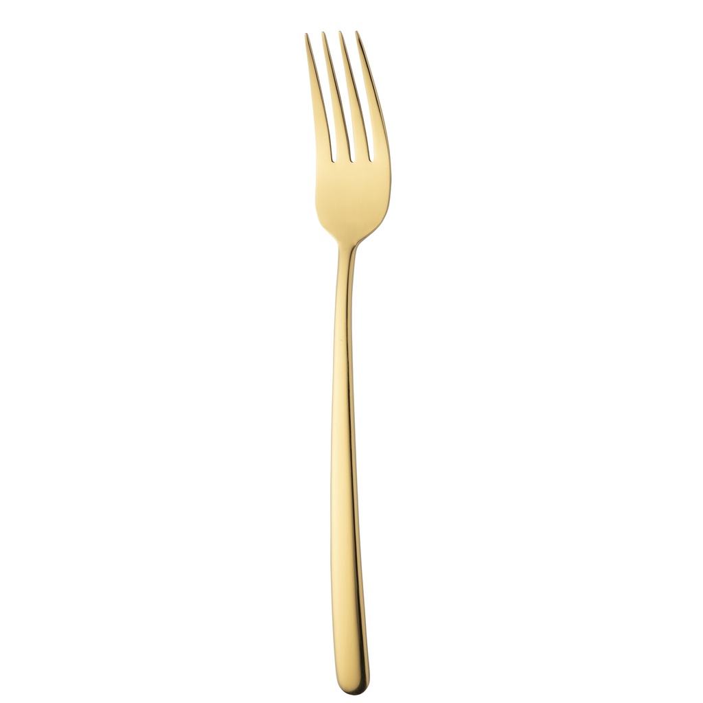 Sola - Serveervork Ibiza 18/0 goud PVD (23,7 cm)