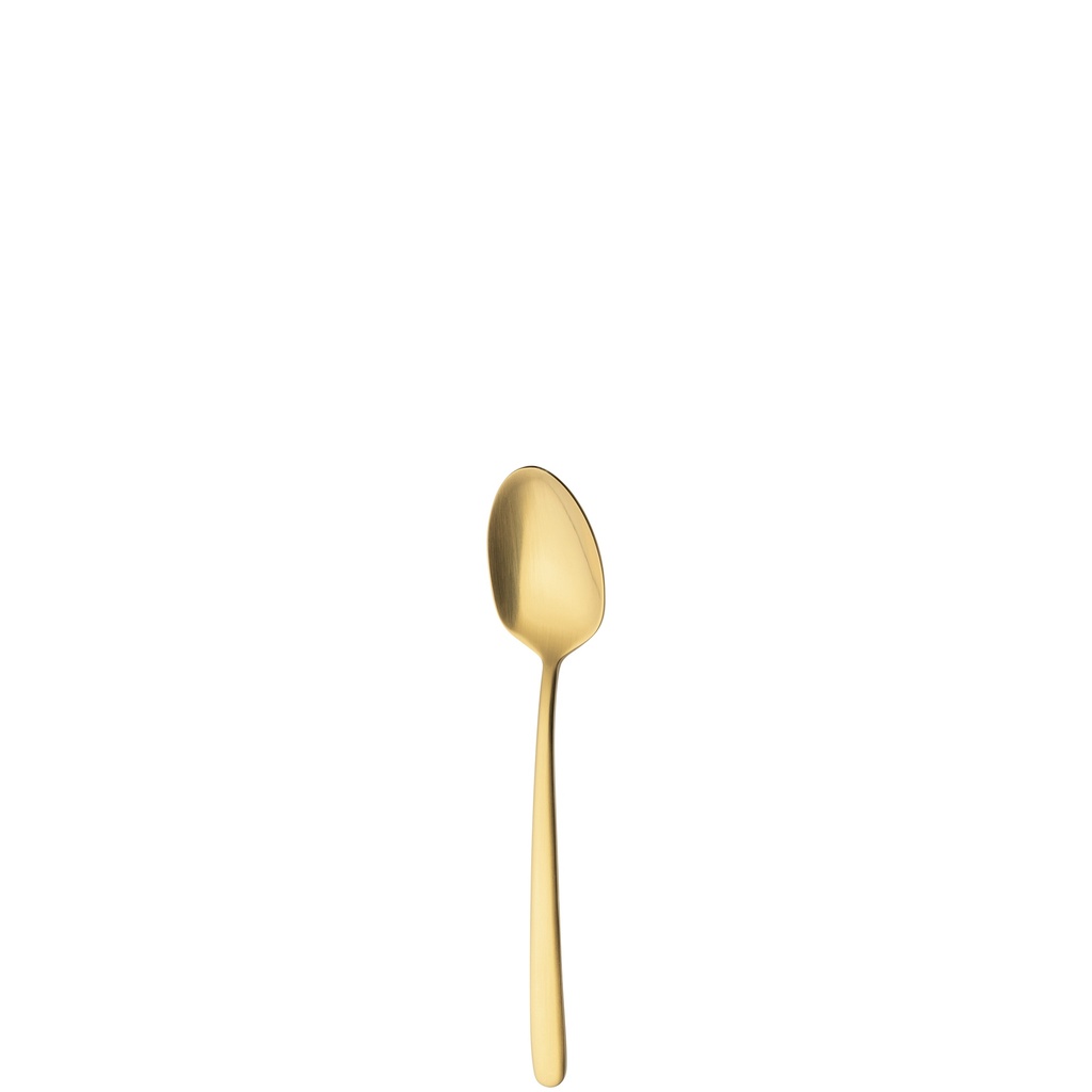 Sola - Cocktaillepel Ibiza 18/0 goud satijn PVD (14,6 cm, 12 stuks)