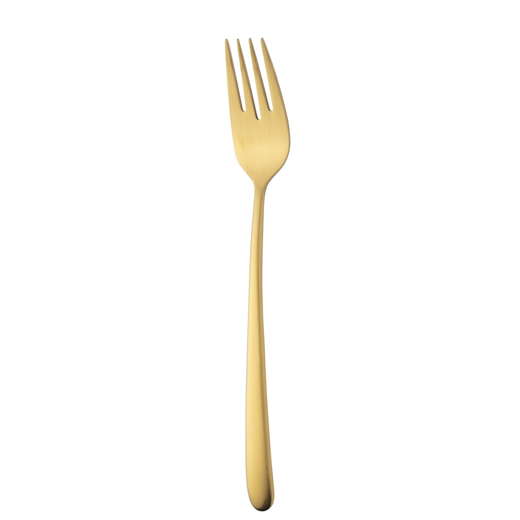 Sola - Visvork Ibiza 18/0 goud satijn PVD (20,9 cm, 12 stuks)
