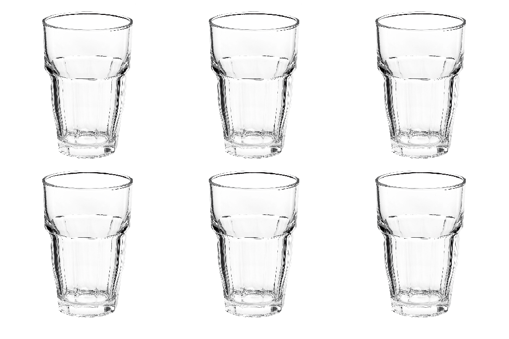 Bormioli Rocco - Longdrink Rock Bar (37 cl, 6 stuks)