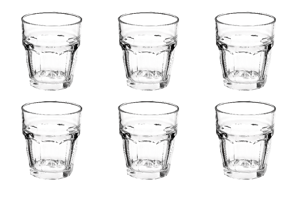 Bormioli Rocco - Tumbler Rock Bar (27 cl, 6 stuks)