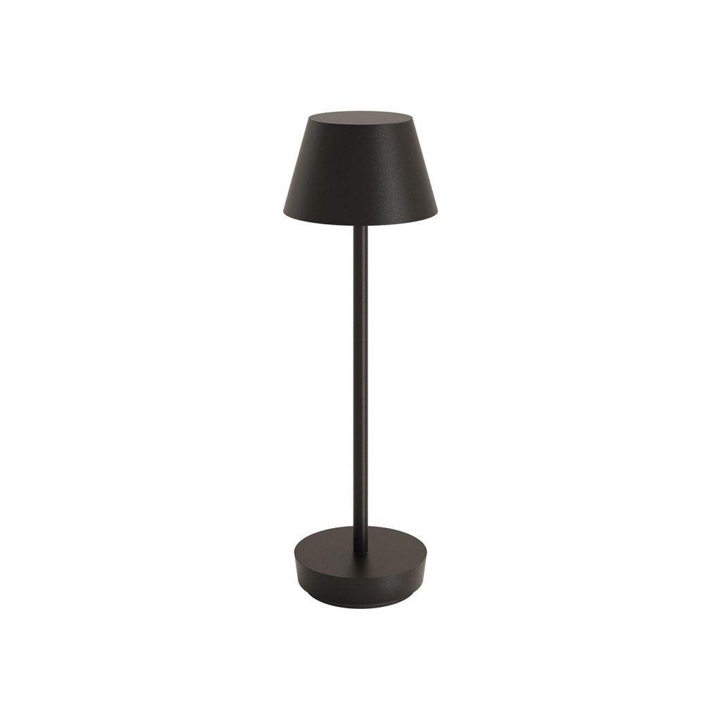 Duni - LED-lamp oplaadbaar Zelda 2.0 metaal zwart (35 x Ø 10,5 cm, 1 stuk)