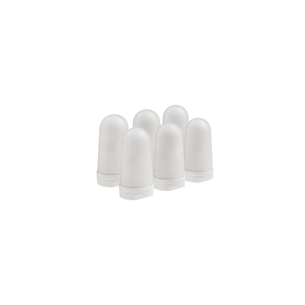 Duni - LED-kaars oplaadbaar DuniGlow (4,3 x 7,5 cm, 6 stuks)