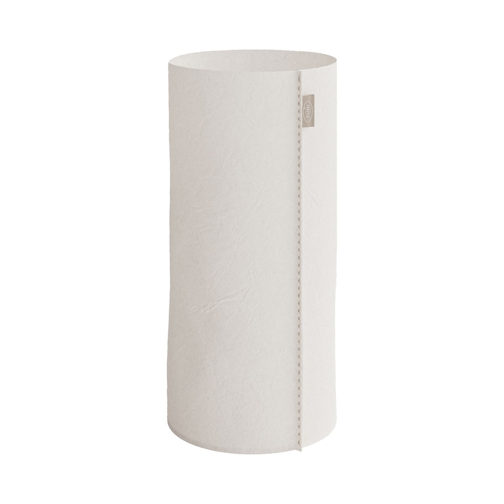 Duni - Lichtkap Runda papier wit (9 x 19 cm, 6 stuks)