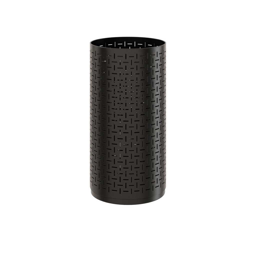 Duni - Lichthouder Grace aluminium zwart (7 x 14 cm, 6 stuks)