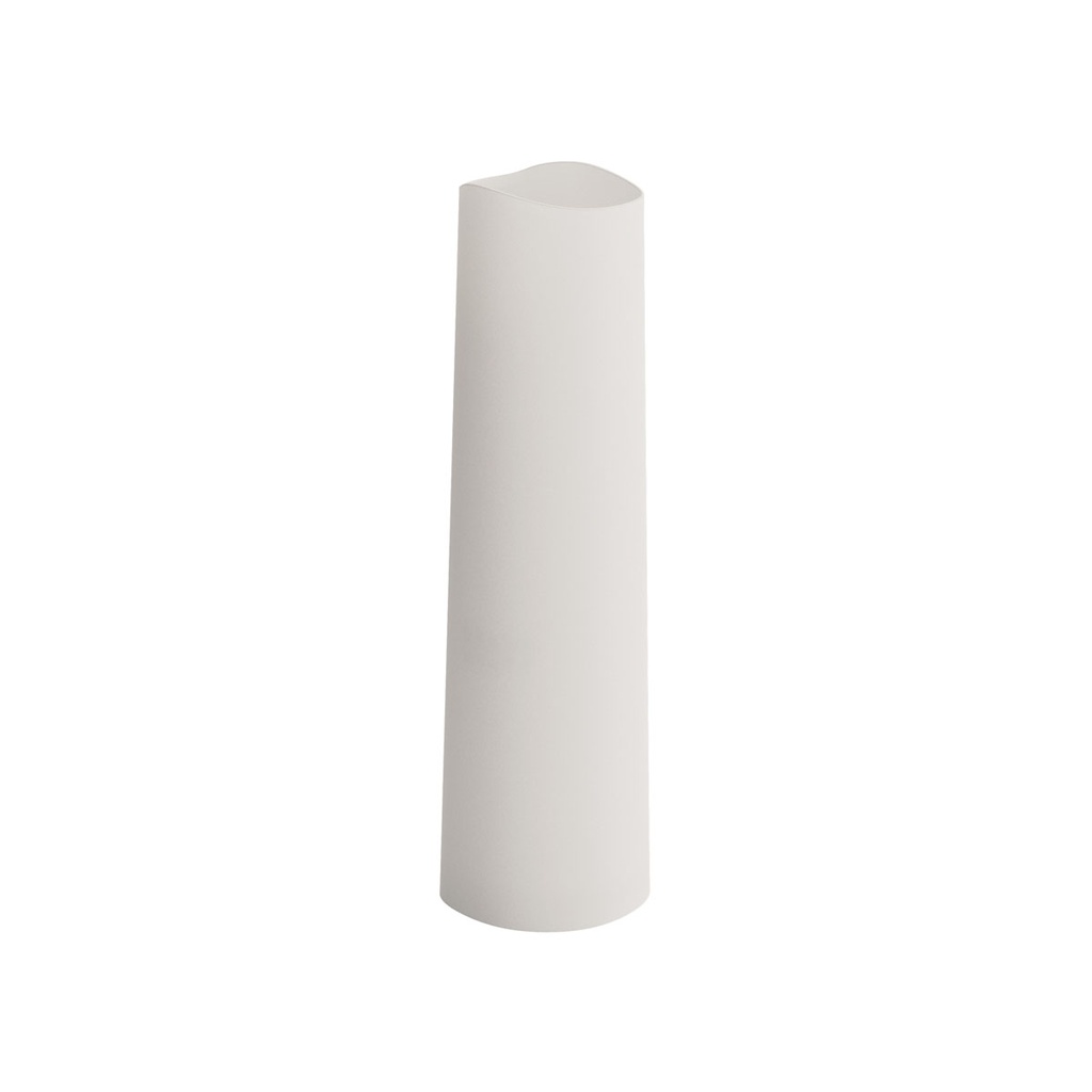 Duni - Lichthouder Arlo siliconen wit (4,8 x 16,6 cm, 6 stuks)