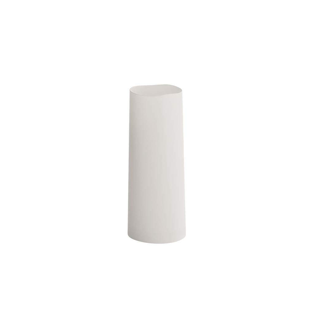 Duni - Lichthouder Arlo siliconen wit (4,8 x 12 cm, 6 stuks)