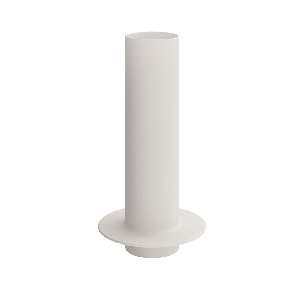 Duni - Lichthouder Nelo siliconen wit (9,2 x 18 cm, 6 stuks)