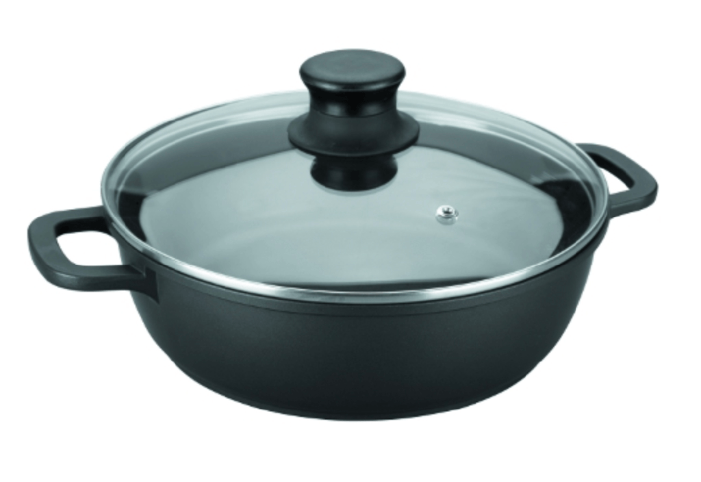 Braadpan Forte Eco 28 cm 4 l Zwart