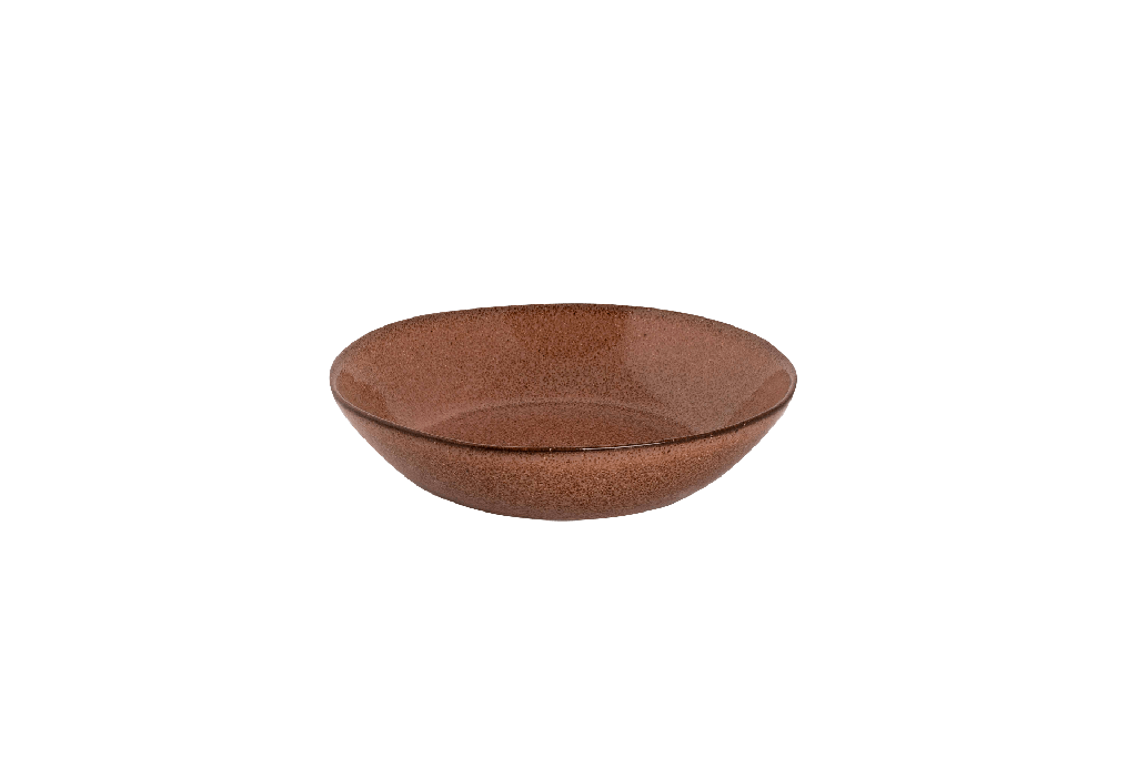 Bord diep Rustique 21 cm Roze