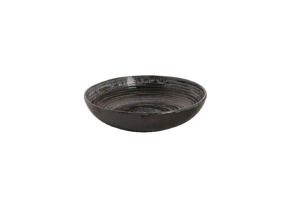 Bord diep coupe Metallic 22 cm Zilver