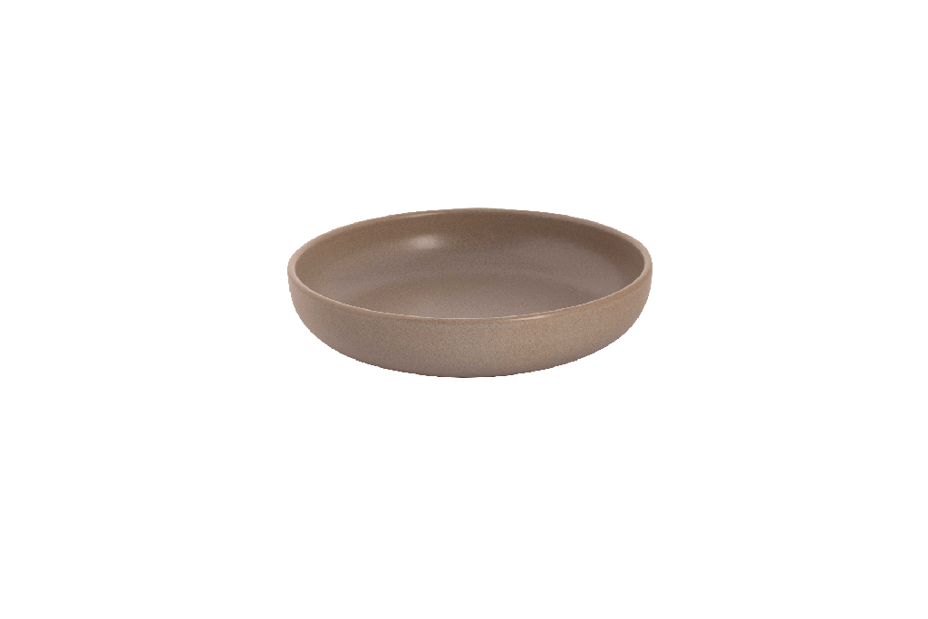 Bord diep Sandy Loam 22 cm Grijs