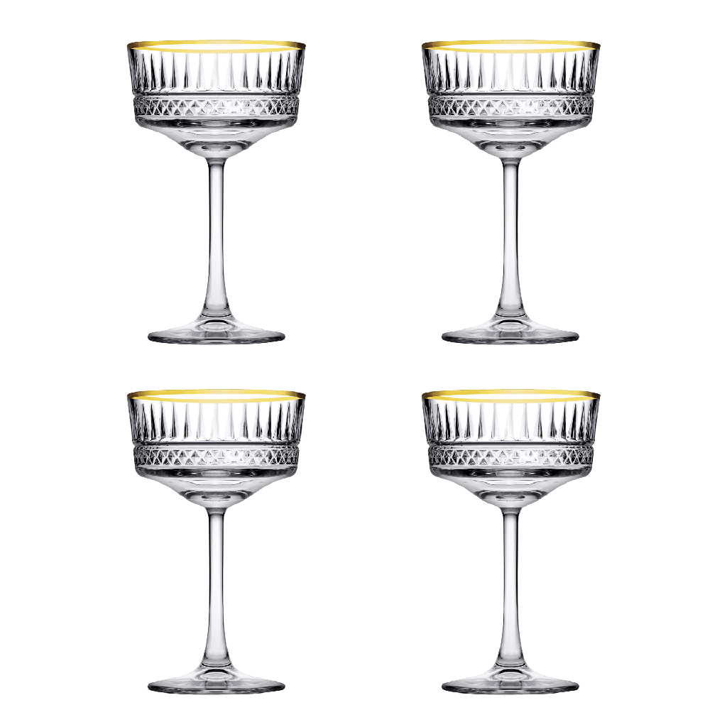 Champagnecoupe Elysia 26 cl  Goud