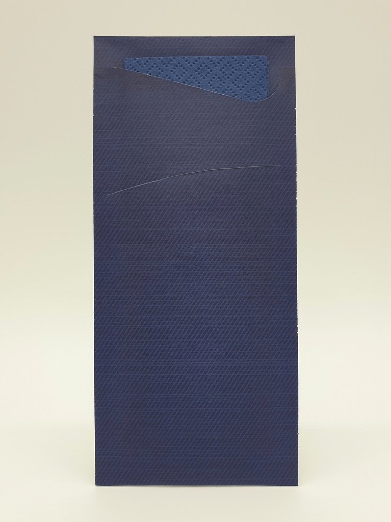 Duni Sacchetto® tissue 8,5 x 19 cm Dark Blue, 500 St/Doos (5 x 100 St)
