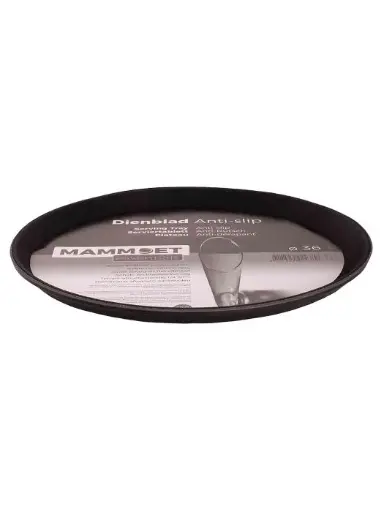 Mammoet Dienblad Easy 41 cm Polypropyleen Anti-slip Zwart