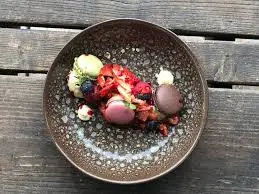 Moon Continental Hazel Brown bord/schaal coupe diep 25cm