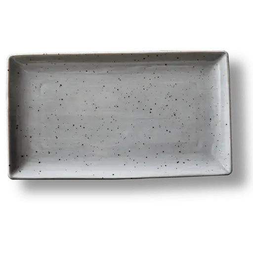 Continental Rustic grijs schaal rechthoekig 28x16cm