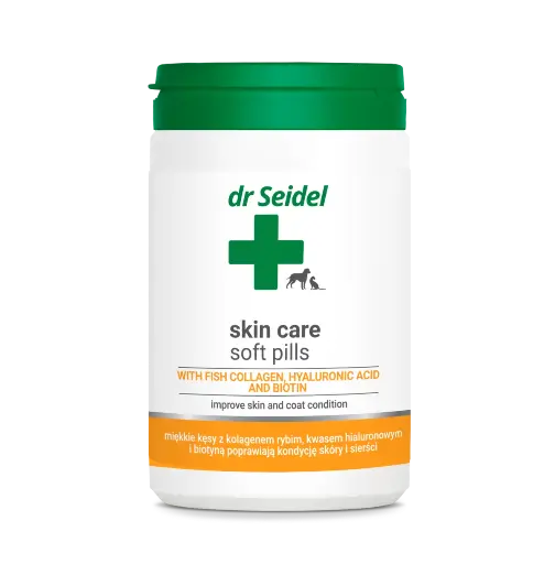 Skin Care Softpills – ondersteuning voor een gezonde huid en glanzende vacht bij hond en kat
