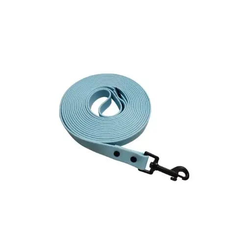 [BQ100502] Topmast PVC Trackinglijn Trainingslijn 15 mm - 10 Meter lengte - Waterproof - Lichtblauw