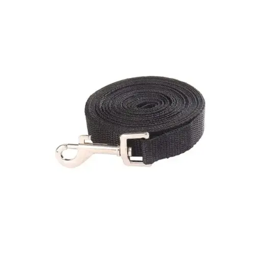 Trainingslijn 5 Meter - Nylon - Zwart