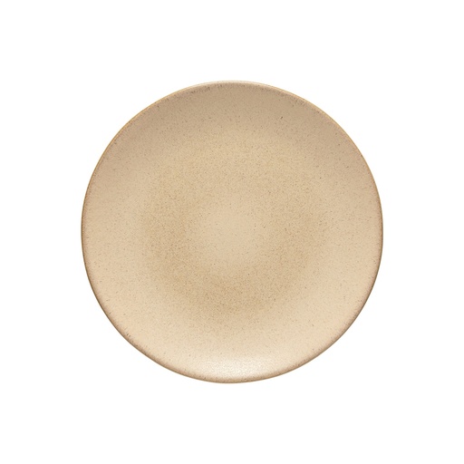 [BQ100530] Costa Nova - Bord coupe Arenito champagnegeel (28 cm, 6 stuks)