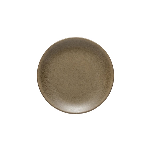 [BQ100537] Costa Nova - Dessertbord coupe Arenito olijfgroen (22 cm, 6 stuks)