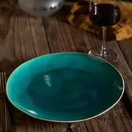 Costa Nova Diner Bord  Aqua Blue