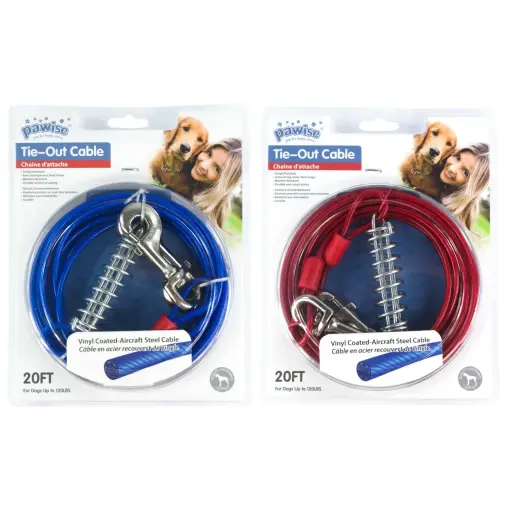 Pawise Tie Out aanleglijn Heavy Duty 7 meter