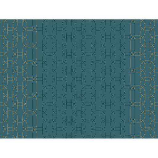 [DTH108869] Duni - Placemat papier Golden Deco (30 x 40 cm, 1000 stuks)