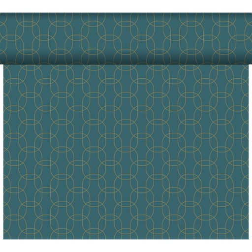 [DTH108870] Duni - Tafelloper tête-à-tête Dunicel Golden Deco (0,4 x 24 m, 4 rollen)