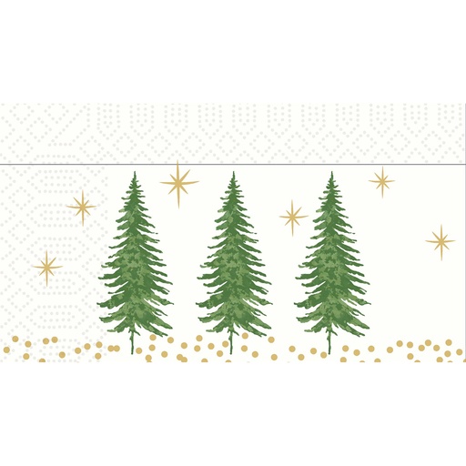 [DTH108872] Duni - Servet dispenser recycled tissue 2-laags Humble Trees (33 x 33 cm, 1200 stuks)