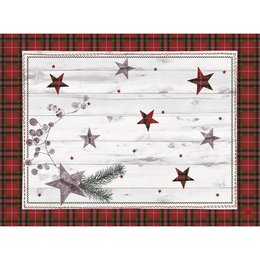 Duni - Placemat Bio Dunicel Naturally Winter (30 x 40 cm, 500 stuks)