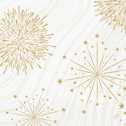 [DTH108946] Duni - Servet tissue 3-laags Sparkly White (40 x 40 cm, 1000 stuks)