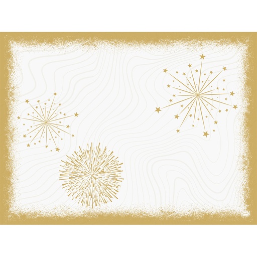 [DTH108947] Duni - Placemat Bio Dunicel Sparkly White (30 x 40 cm, 500 stuks)