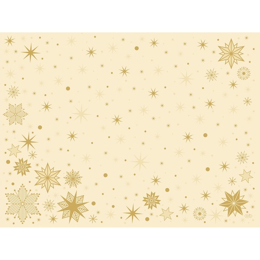 [DTH108956] Duni - Placemat Bio Dunicel Stargazing Cream (30 x 40 cm, 500 stuks)