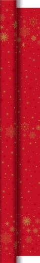[DTH108978] Duni - Tafelrol Dunicel Stargazing Red (1,18 x 10 m, 6 rollen)