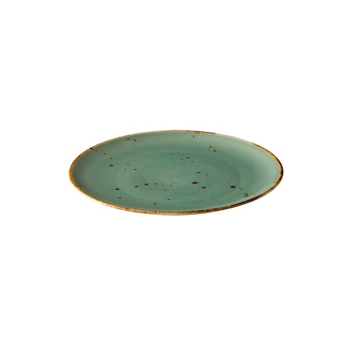 [DTH49495] Aqua Coupe plate reactive blue 27,7 cm (6 stuks)